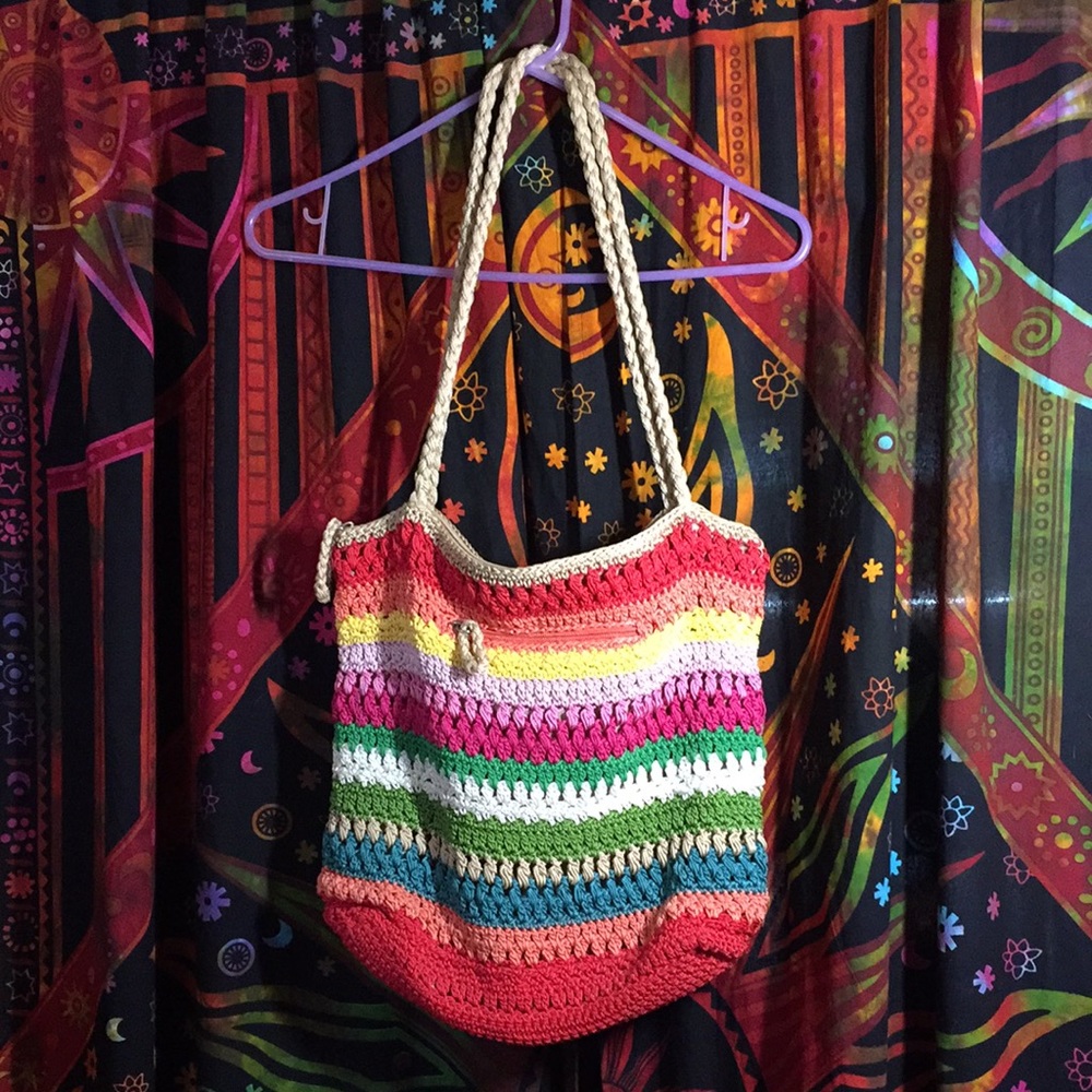 Le Sac Crochet style purse bag